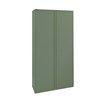 Afmeting: H195 x B90 x D42 cm | Incl. 4 laterale legborden. RAL 6013 Afmeting: H195 x B90 x D42 cm | Incl. 4 laterale legborden. RAL 6013