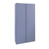 Afmeting: H195 x B90 x D42 cm | Incl. 4 laterale legborden. RAL 5014 Afmeting: H195 x B90 x D42 cm | Incl. 4 laterale legborden. RAL 5014