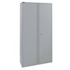 Afmeting: H195 x B90 x D42 cm | Incl. 4 laterale legborden. RAL 9006 Afmeting: H195 x B90 x D42 cm | Incl. 4 laterale legborden. RAL 9006