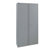 Afmeting: H195 x B90 x D42 cm | Incl. 4 laterale legborden. RAL 9007 Afmeting: H195 x B90 x D42 cm | Incl. 4 laterale legborden. RAL 9007