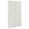 Afmeting: H195 x B90 x D42 cm | Incl. 4 laterale legborden. RAL 9010 Afmeting: H195 x B90 x D42 cm | Incl. 4 laterale legborden. RAL 9010