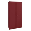 Afmeting: H195 x B90 x D42 cm | Incl. 4 laterale legborden. RAL 3009 Afmeting: H195 x B90 x D42 cm | Incl. 4 laterale legborden. RAL 3009