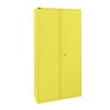 Afmeting: H195 x B90 x D42 cm | Incl. 4 laterale legborden. RAL 1016 Afmeting: H195 x B90 x D42 cm | Incl. 4 laterale legborden. RAL 1016