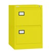 Dossierladenkast: H71 x B47 x D62cm. - Incl. 2 laden. RAL 1016 Dossierladenkast: H71 x B47 x D62cm. - Incl. 2 laden. RAL 1016