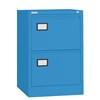Dossierladenkast: H71 x B47 x D62cm. - Incl. 2 laden. RAL 5015 Dossierladenkast: H71 x B47 x D62cm. - Incl. 2 laden. RAL 5015