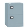 Dossierladenkast: H71 x B47 x D62cm. - Incl. 2 laden. RAL 9006 Dossierladenkast: H71 x B47 x D62cm. - Incl. 2 laden. RAL 9006