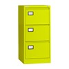 Dossierladenkast: H102 x B47 x D62cm. - Incl. 3 laden. RAL 1016 Dossierladenkast: H102 x B47 x D62cm. - Incl. 3 laden. RAL 1016