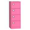 Dossierladenkast: H132 x B47 x D62cm. - Incl. 4 laden. RAL 4003 Dossierladenkast: H132 x B47 x D62cm. - Incl. 4 laden. RAL 4003