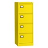 Dossierladenkast: H132 x B47 x D62cm. - Incl. 4 laden. RAL 1016 Dossierladenkast: H132 x B47 x D62cm. - Incl. 4 laden. RAL 1016