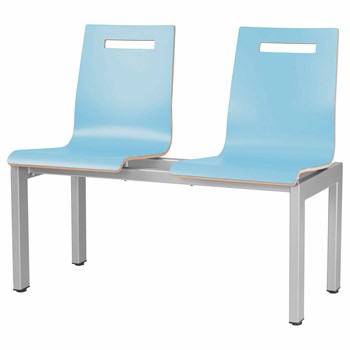 Product afbeelding van Wachtkamerbank Oscar 2-Zits Wachtkamerbank Oscar 2-Zits afbeelding