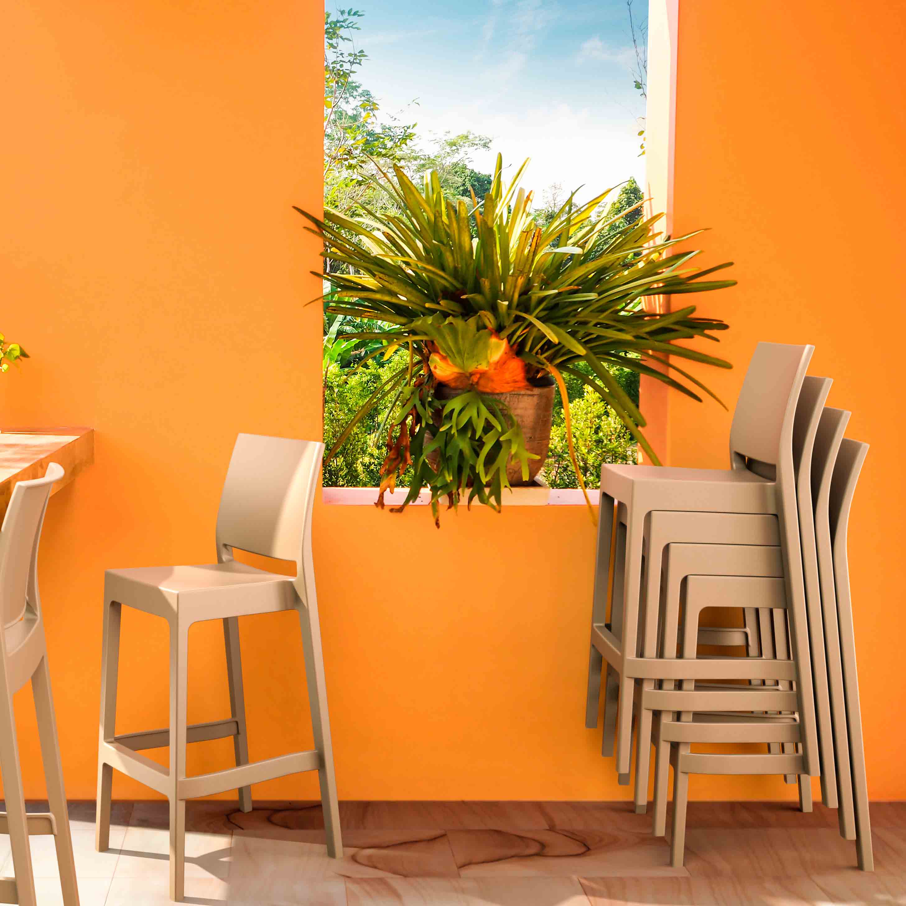 Barkruk Maya afbeelding