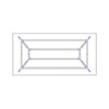 Vergadertafel Bridge rechthoekige afbeelding