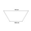 Product afbeelding van Kantinetafel Introtec Kantinetafel Introtec afbeelding