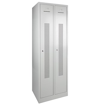 Product afbeelding van Garderobekast WRC 2 PERFO | Staand op sokkel Garderobekast WRC 2 PERFO | Staand op sokkel afbeelding