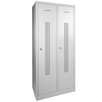 Product afbeelding van Garderobekast WRD 2 | Staand op sokkel Garderobekast WRD 2 | Staand op sokkel afbeelding