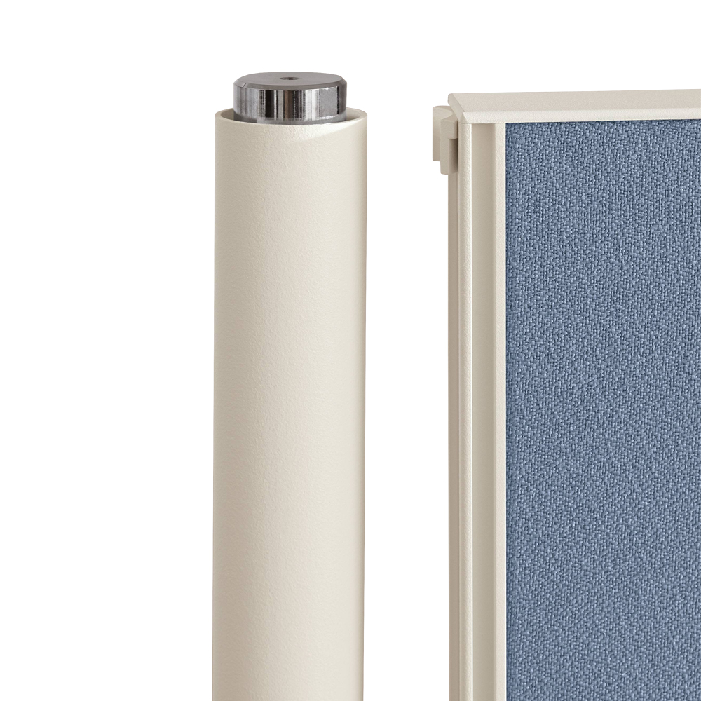 Terio Plus verbindingszuil met halfronde schotelvoet afbeelding