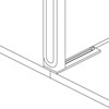 Product afbeelding van Bureaupaneel Novu voeten en klemmen Bureaupaneel Novu voeten en klemmen afbeelding