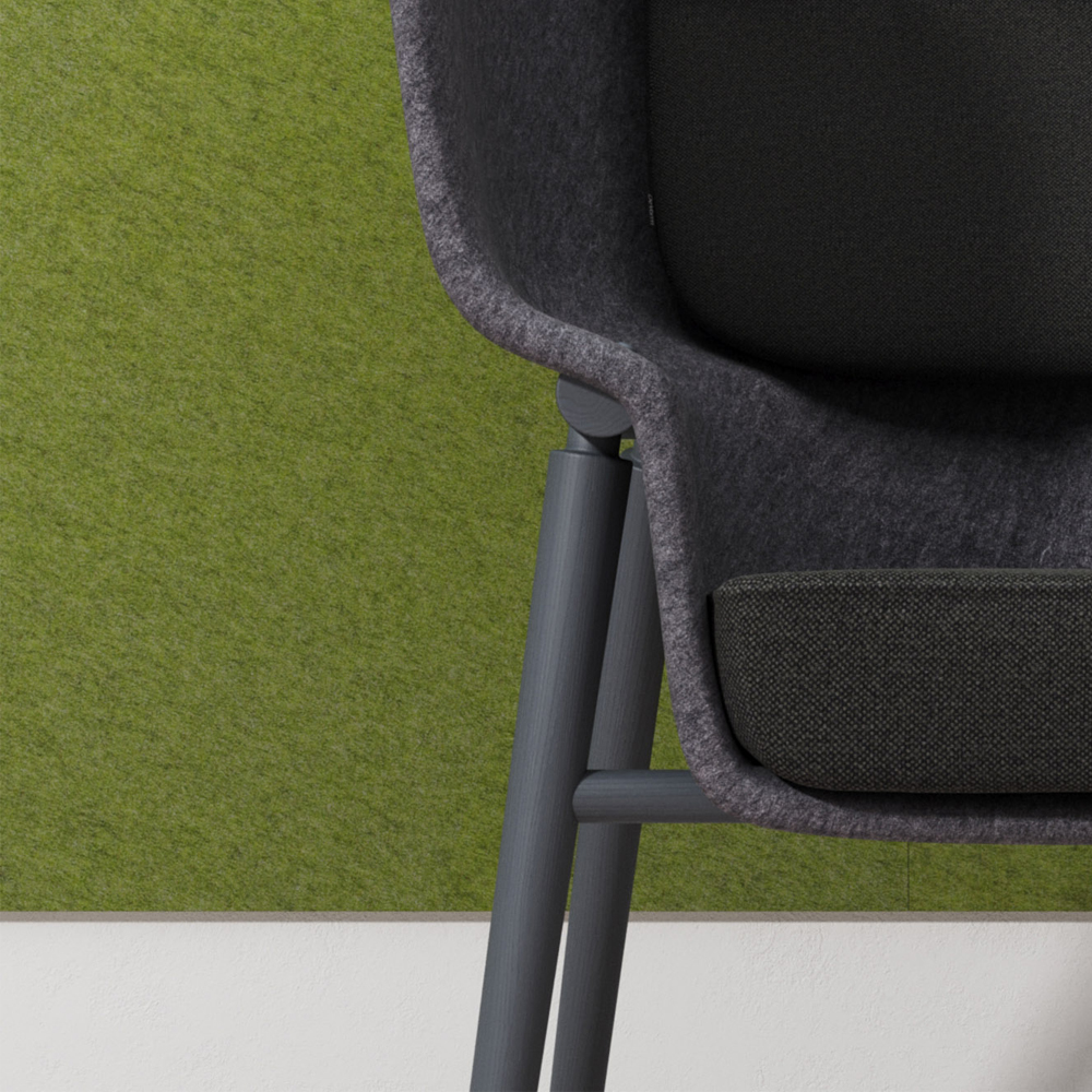 De Vorm wandpaneel Mute Flat afbeelding