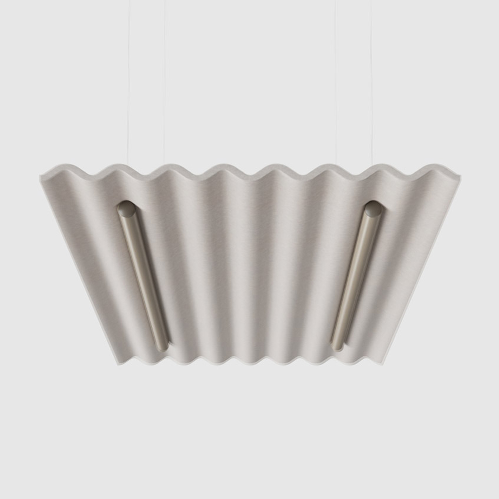 De Vorm plafondpaneel Mute Flow Floating afbeelding