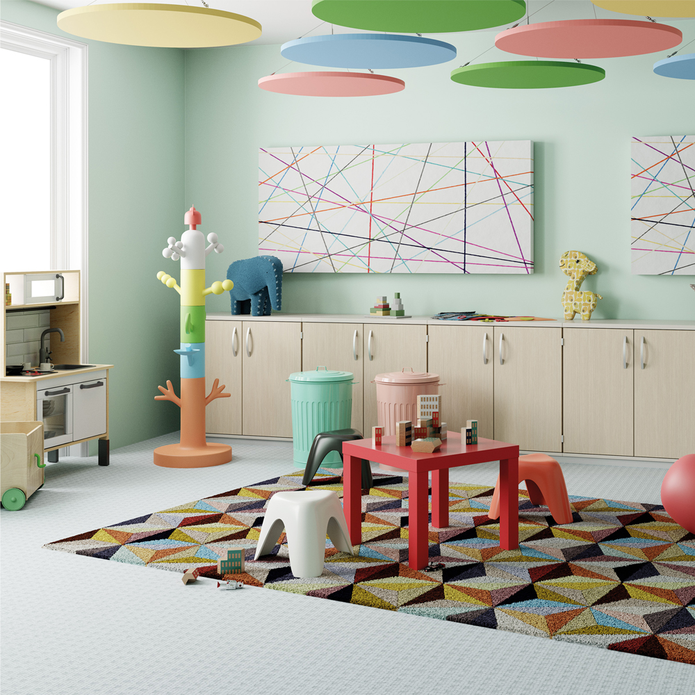 Terio Plus Ronde Plafondabsorber afbeelding