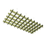 Plafondpaneel Cloud Rectangle