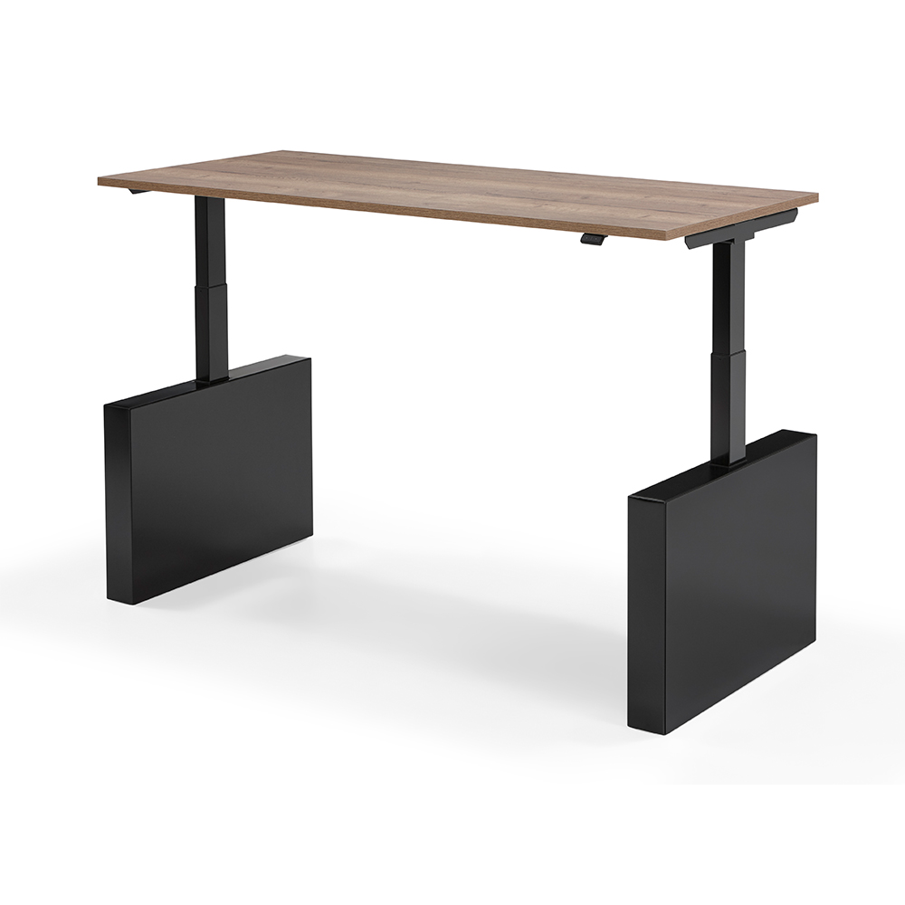 Work Out - Elektrisch zit-sta bureau met wangpoot afbeelding