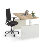Work Out - Elektrisch zit-sta bureau met wangpoot