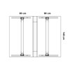 Product afbeelding van Work Out - Elektrische Zit-Sta H-Bench Work Out - Elektrische Zit-Sta H-Bench afbeelding