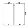 Product afbeelding van Work Out Pro - Elektrisch Zit-Sta Bench Bureau Met Wangpoot Work Out Pro - Elektrisch Zit-Sta Bench Bureau Met Wangpoot afbeelding
