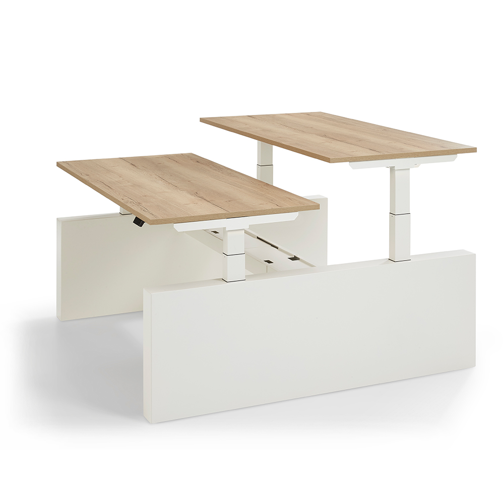 Work Out Pro - Elektrisch Zit-Sta Bench Bureau Met Wangpoot afbeelding