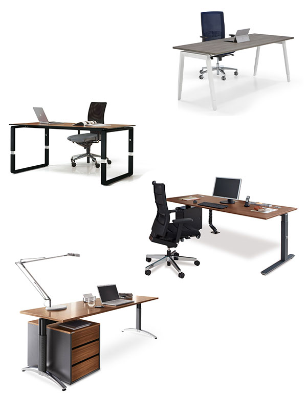 Eenvoudig hoogte instelbaar bureau voor thuiskantoor Eenvoudig hoogte instelbaar bureau voor thuiskantoor