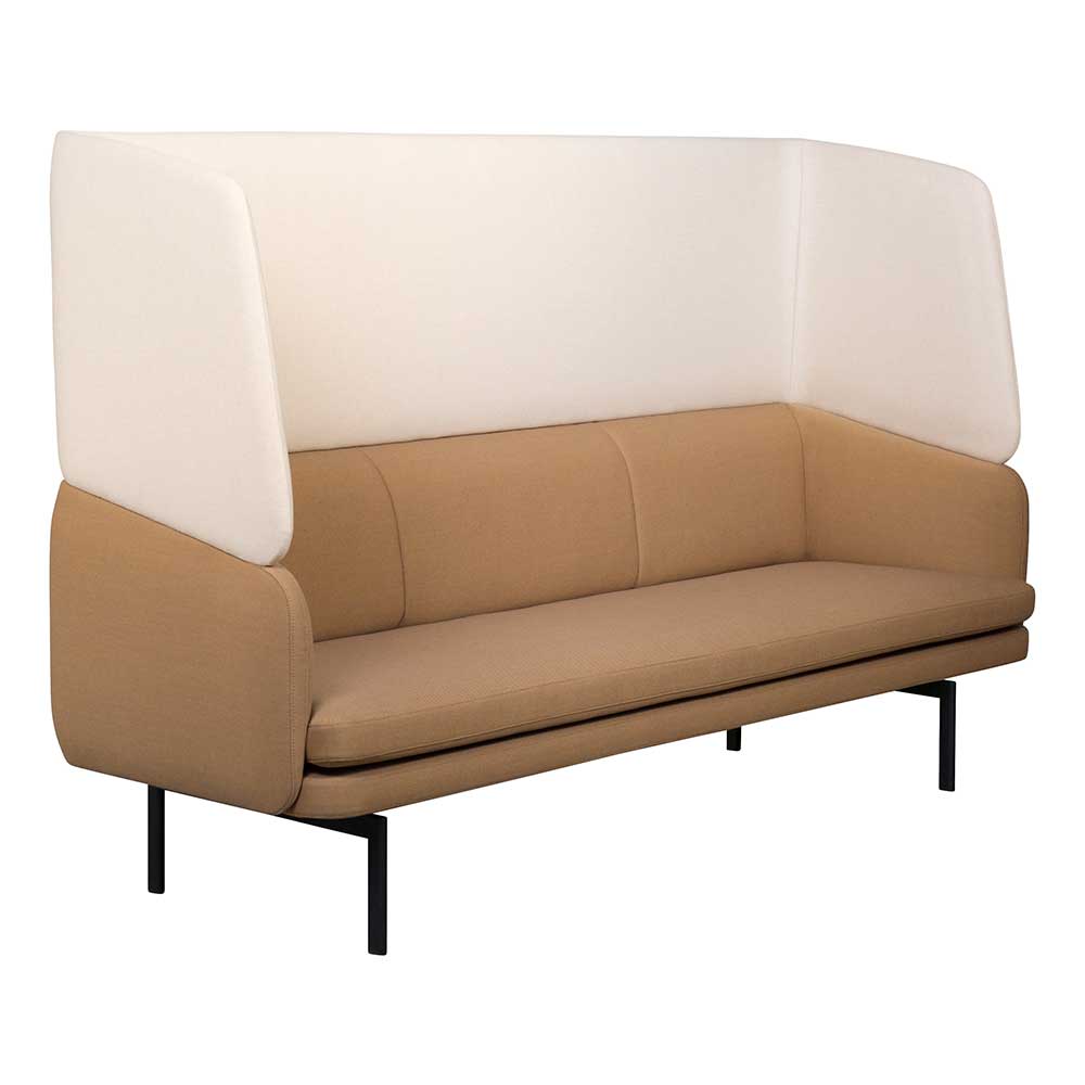 Wachtkamerbank Gabo met kap afbeelding