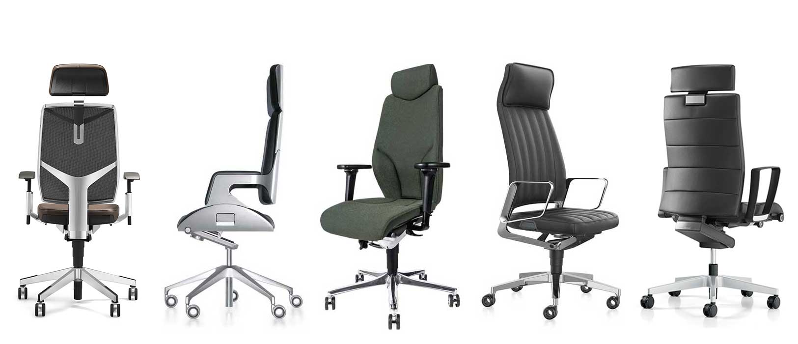 Diverse directie bureaustoelen Diverse directie bureaustoelen