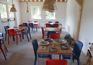 Kantine inrichting op kinderboerderij