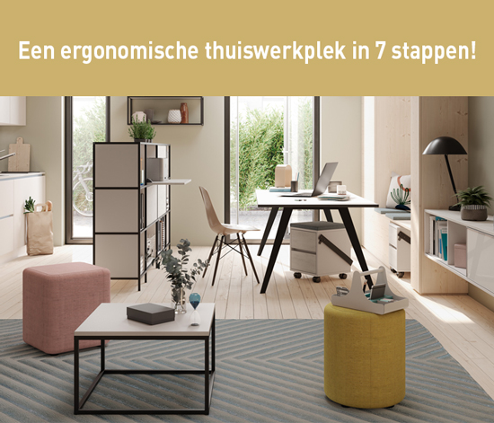 Een ergonomische thuiswerkplek in 7 stappen!