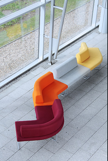 Modulaire zitbank Legvan afbeelding