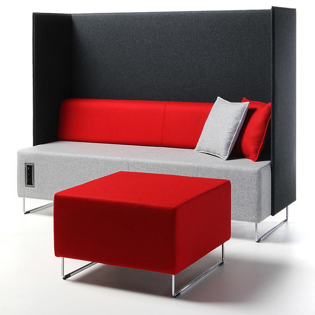 Wachtkamerbank Quadra afbeelding