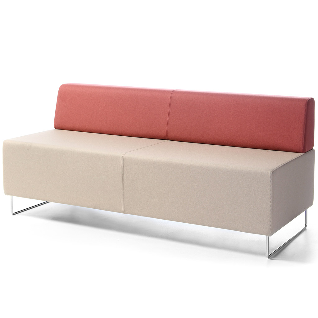 Wachtkamerbank Quadra afbeelding