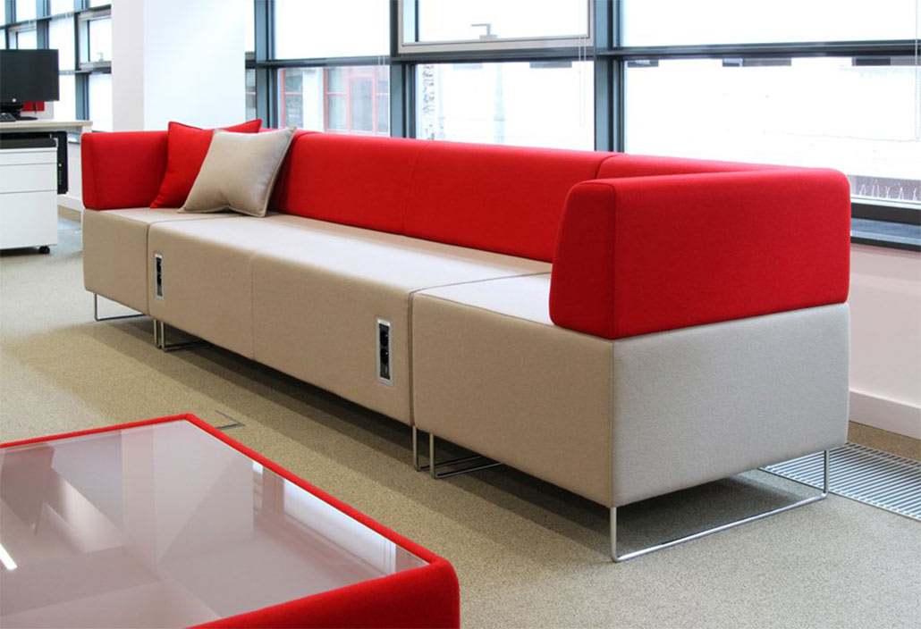 Wachtkamerbank Quadra afbeelding