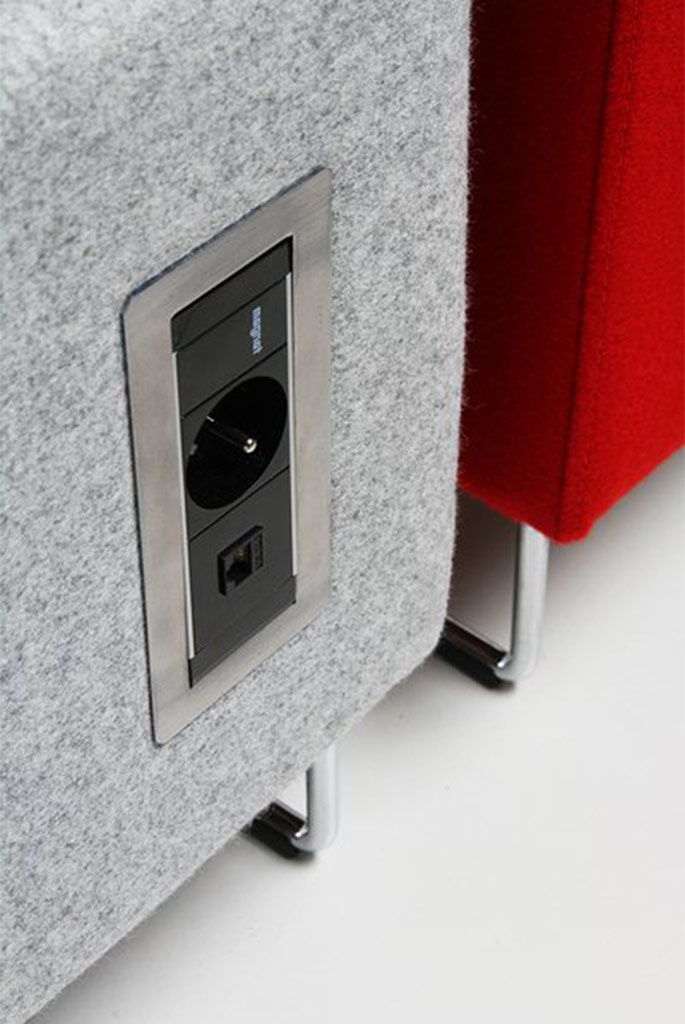 Wachtkamerbank Quadra afbeelding