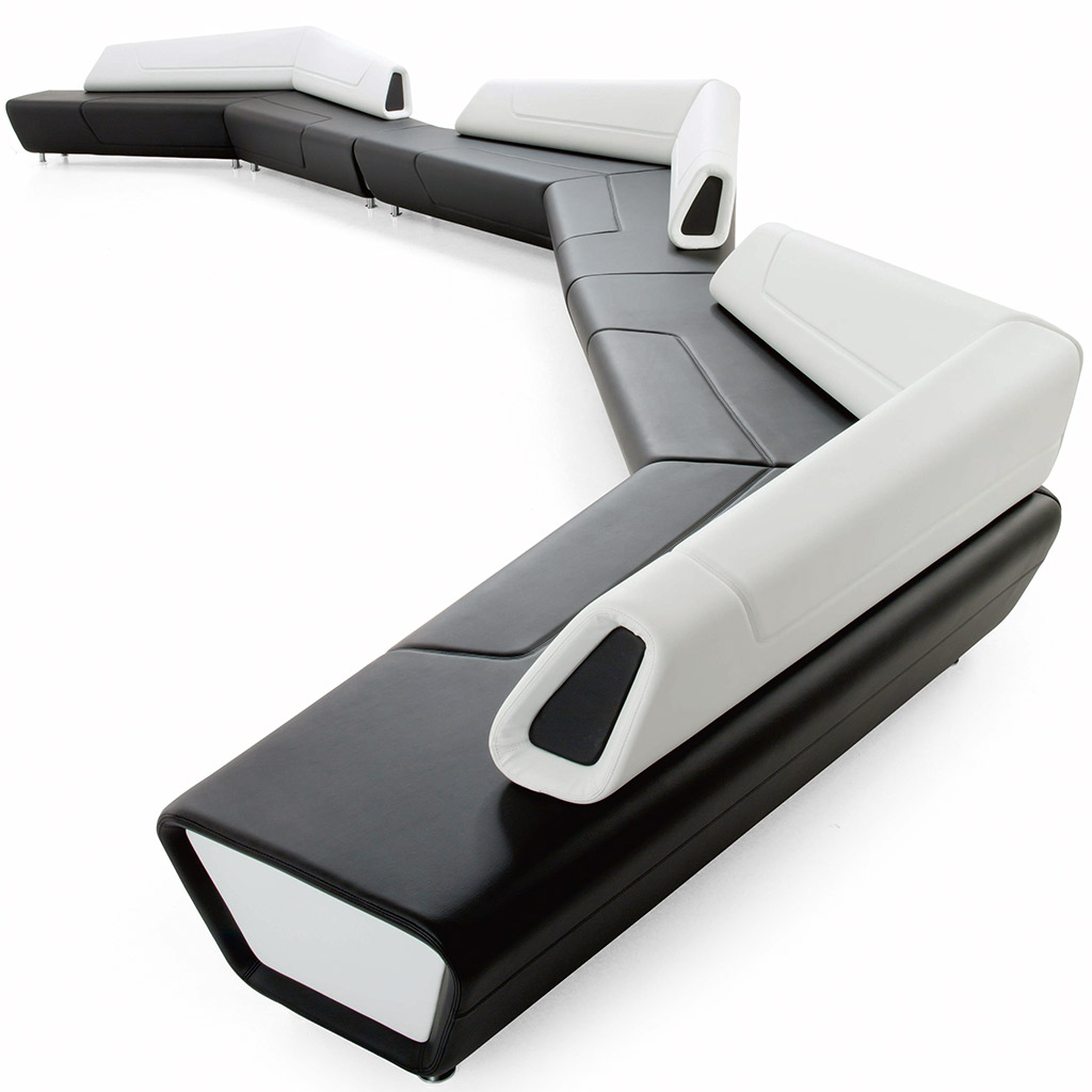 Wachtkamerbank Kaleido afbeelding