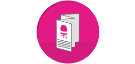 Brochure icon Brochure icon