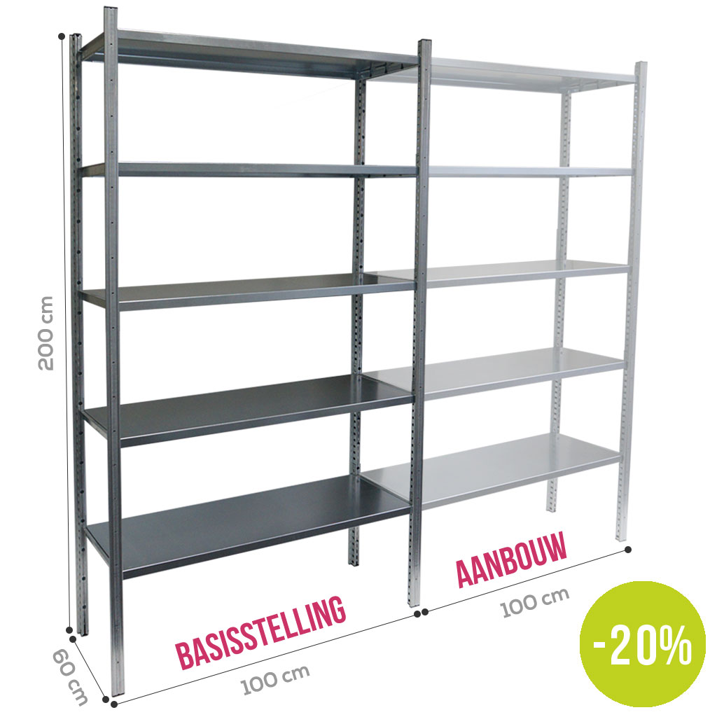 Errex stelling | 60d x 200h x 100b afbeelding